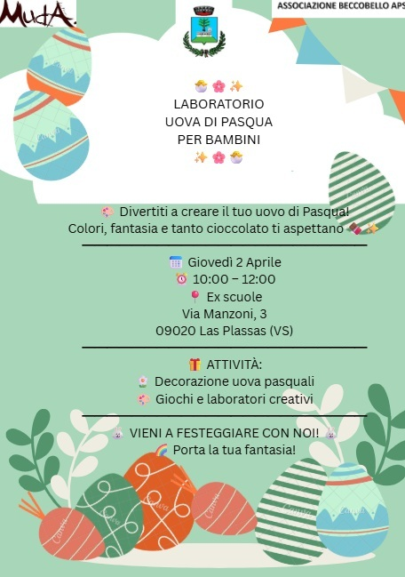 Laboratorio creativo pasquale - Ex scuola Las Plassas