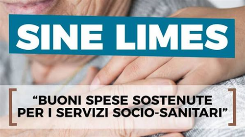 Avviso pubblico - Sine limes 2 per la concessione di buoni servizio a favore di persone con limitazioni nellautonomia triennio 2024-2026