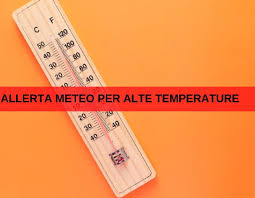 Bollettino DI PREVISIONE DI PERICOLO INCENDIO N. 78 PER VENERDI 17/07/2026 
AVVISO DI CONDIZIONI METEO AVVERSE PER ALTE TEMPERATURE
